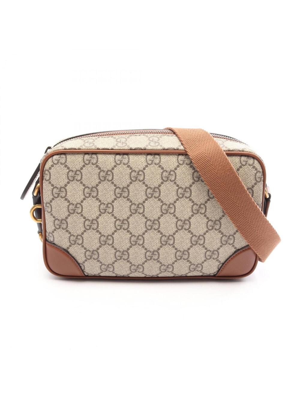 Gucci Gg Emblem Shoulder Bag Canvas #363313G13B